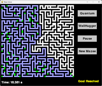 Preview of Quantum Maze Solver project
